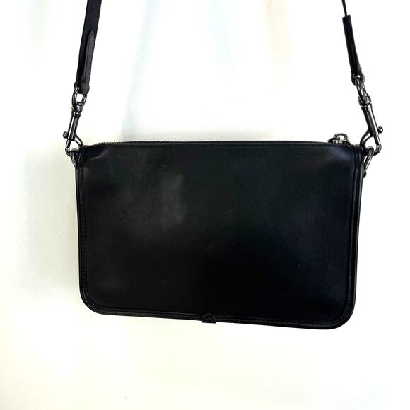 Coach Heritage Convertible Crossbody Black Bag Purse C8139 - Picture 9 of 9